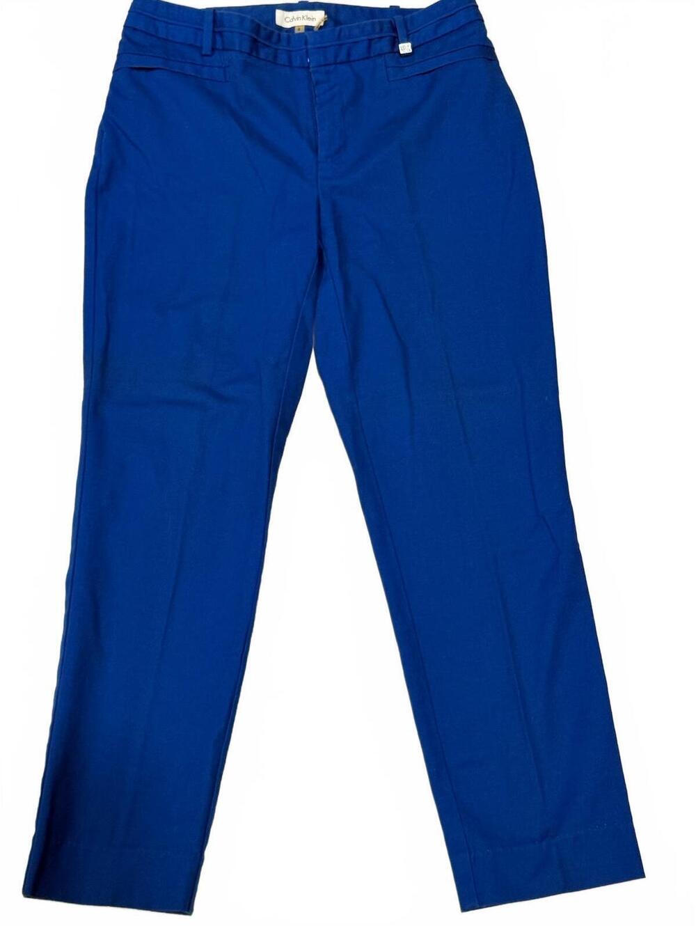Calvin Klein Women's Blue Dress Pants Size 4